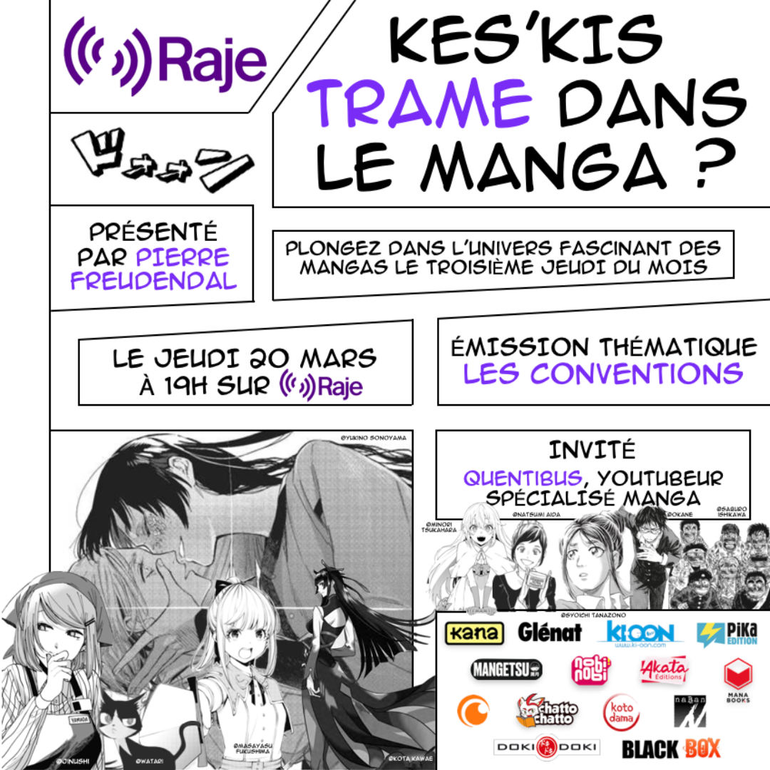 Kes'kis trame dans le manga ? - Les conventions